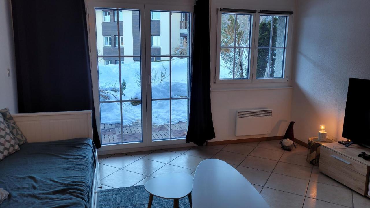 Appartement Avec Terrasse Ensoleillee Gruyeres Buitenkant foto